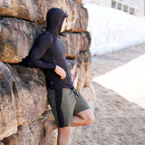 Vaikobi VCOLD Base Layer HOODED Long Sleeve Top - Black