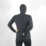 Vaikobi VCOLD Base Layer HOODED Long Sleeve Top - Black