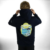 Vaikobi - Newcastle Surfest YOUTH Hoodie - Navy