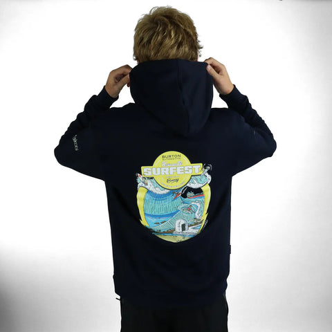 Vaikobi - Newcastle Surfest YOUTH Hoodie - Navy