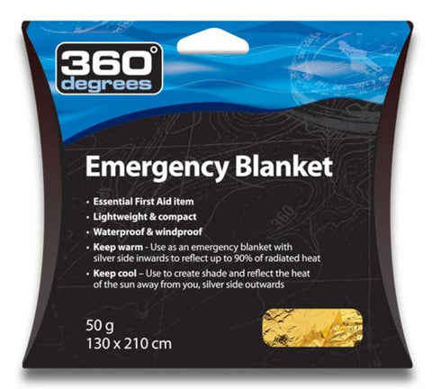 Emergency Blanket by 360° Degrees